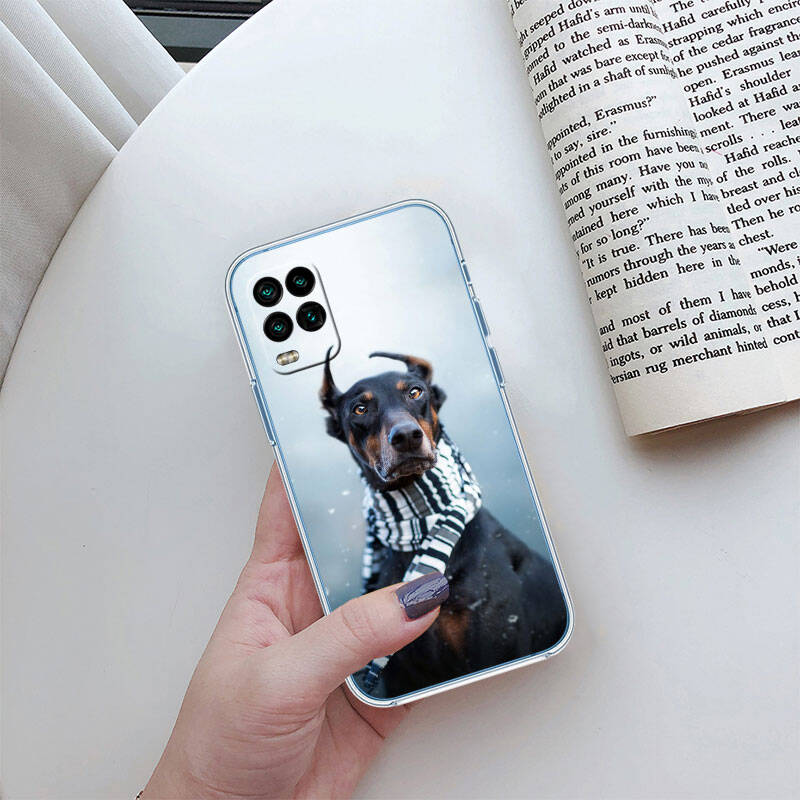 MH42 Dobermann Dog Phone Case for Motorola Edge 20 30 S30 40 50 Fusion Lite Plus Pro Neo Ultra One Power Action Macro Hyper Vision Zoom