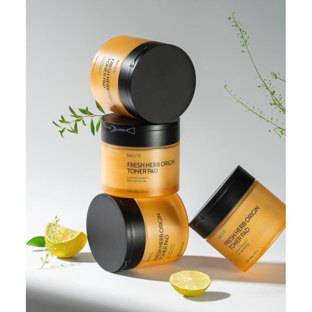 Nacific Тонер-пэды Fresh Herb Origin 60 шт. 180 г