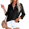 Blusas Mujer De Moda 2022 Summer Top Female Women Shirts Women's White Green Chiffon Shirt Blouses Tops Long Sleeve Chic Woman