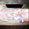 Кавайная Аниме Девушка Hololive Yukihana Lamy Murasaki Shion Minato Aqua Коврик для Мыши Геймерский Резиновый Нескользящий Настольный Коврик Шкаф Клавиатура