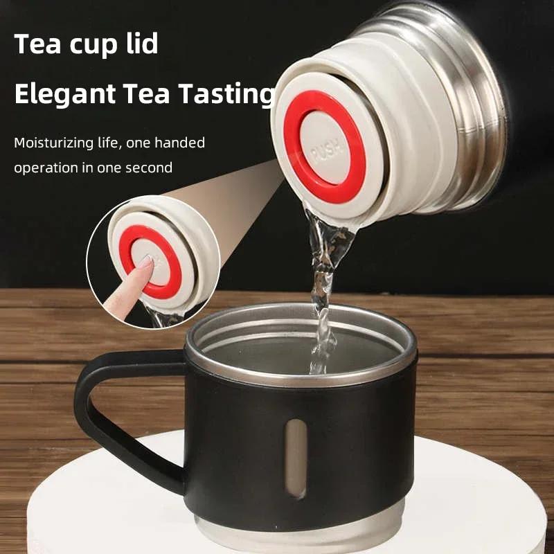 500 мл 304 нержавеющая сталь вакуумный термос бутылка подарочный набор термобутылка для воды офисная деловая кофейная кружка термос посуда для напитков