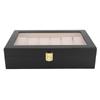 Twelve Grid Matte Wooden Watch Storage Box-watch Accessories Gift Display Box