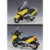 Масштаб 1/18 Welly 2001 YAMAHA XP500 TMAX Модель мотоцикла из сплава Литые под давлением металлические игрушечные транспортные средства Модель мотоцикла Высокая имитация Коллекция Детские подарки