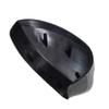 For Fiat 500 2007- Carbon/Glossy Black Side Mirror Cover Cap Door Wing Rearview Mirrors Accessories