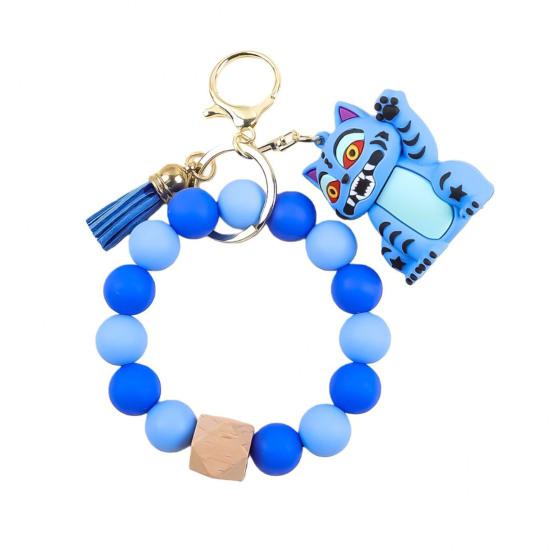 Keychain Pendant Anime Doll Charm Beads Bracelet Key Chain Party Favor Keyring Bag Charm Backpack Accessory