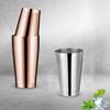 600ml/800ml Cocktail Shaker Drawing Process Clean Easily Anti-rust Stainless Steel Insulated Manual Cocktail Mixer Home Supply