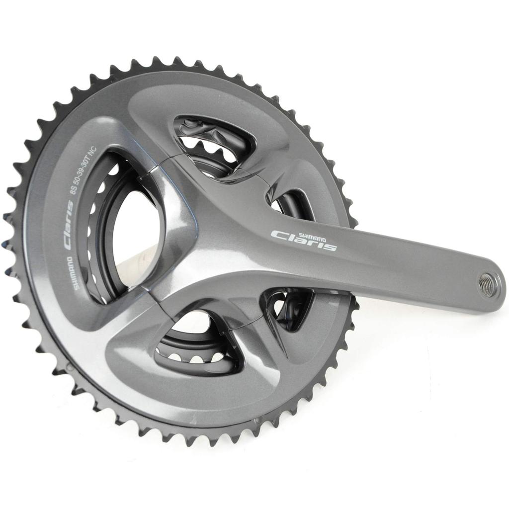SHIMANO Шатуны CLARIS 175 мм EFCR2030EX090X FC-R2030 50/39/30T (3x8S)
