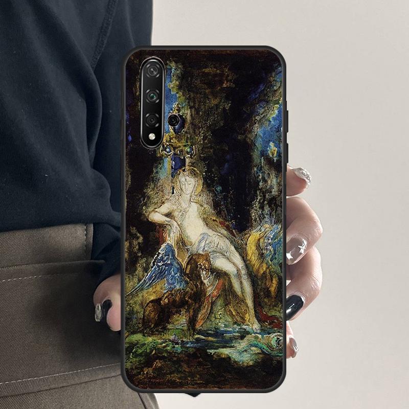 Gustave Moreau For Huawei Nova 12i 11i 8i 12s 9 10 SE Y91 Y90 Y60 Y70 Y72 Y61 P20 P40 P30 Lite P60 Pro Case