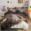 3D Lovely Cat Duvet Cover Set,cute Pet Cat Bedding Set Full Queen King Size,Cute Animals Luxury Quilt Covers Gifts Home Textiles