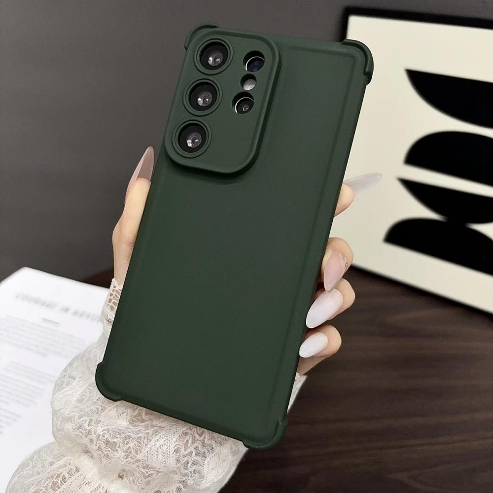 Ударопрочный Однотонный Силиконовый Чехол Для Телефона Для Samsung Galaxy S26 S25 S24 S23 Ultra Plus 23FE 22FE Note 20 Ultra 10 Plus Мягкая Крышка