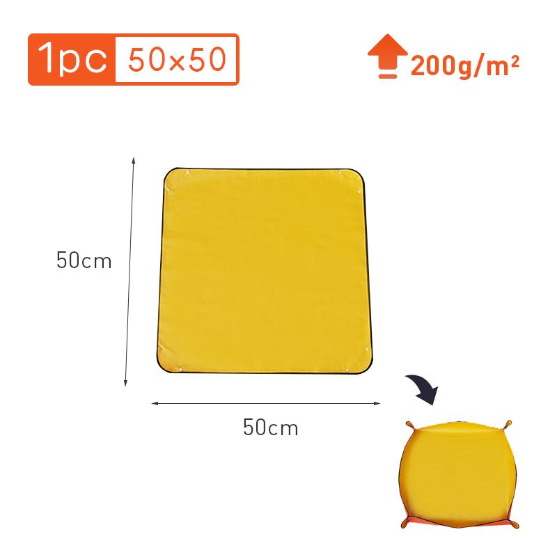 Водонепроницаемый складной коврик для посадки, садовый коврик, подложка для горшков, пересадка, смешивание почвы, обрезка растений, садовый инструмент