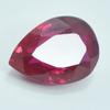 Natural Red Ruby Loose Gemstone 3.80 ct Pear Shape for Jewelry Making and Gem Collections