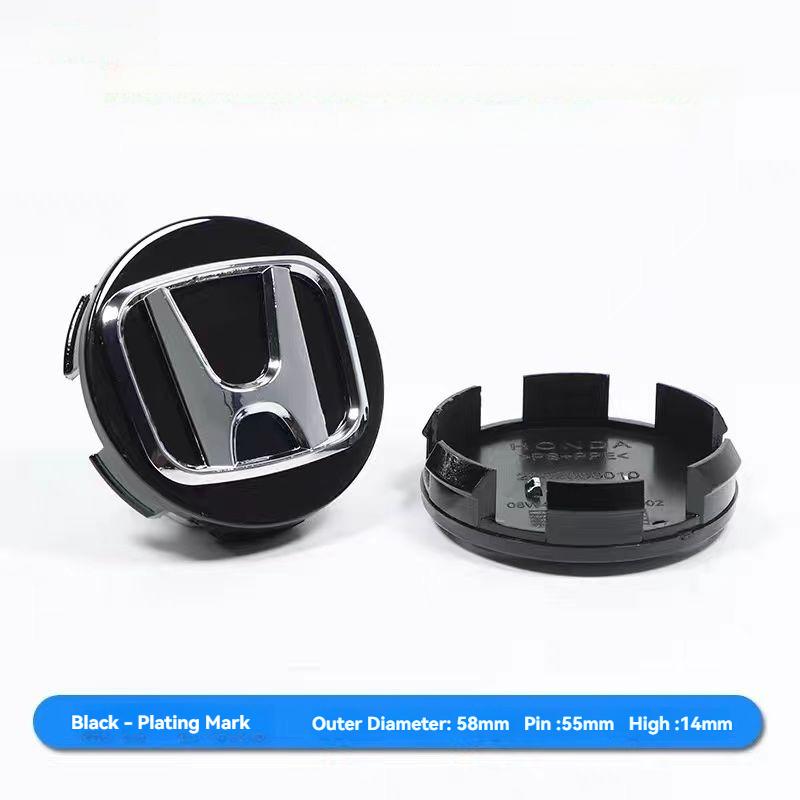 CPN1 4pcs 58mm Honda car wheel hub covers suitable for Honda Fit City Concept S1