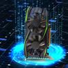Видеокарта GTX1050TI Независимое Быстрое Рассеивание Тепла Множество Интерфейсов 4 ГБ Продуваемая Видеокарта для ПК для Офиса