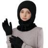 Winter hat, scarf, mask, integrated wool hat, women's thickened warm one-piece hat, cold-proof ear protection, knitted hat