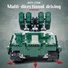 MOULD KING MOC основной красный флаг HJ-10 боевой противоракетный танк модель строительные блоки кирпичи детские развивающие игрушки подарки на день рождения