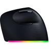 Razer Pro Click V2 Вертикальная беспроводная эргономичная конструкция Подсказка ИИ Совместимость с Windows и Mac Подключение через или проводной режим USB C Chroma RGB Мышь 6 кнопок