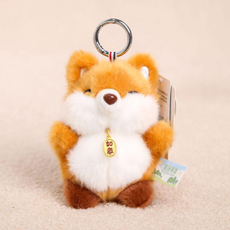 Плюшевая игрушка-собака из серии «Dream Wool Fun Farm» с мягким наполнителем из полипропиленового хлопка для детских игр