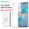 For Huawei Mate 40 Pro Film 3D Nillkin Impact Resistant Curved Film Curved Full Screen Glue Protective For Mate40 + Plus RS Prosche Not Glass