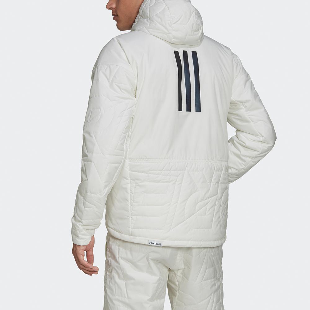 adidas Мужская пуховая куртка MYSHELTER Белая (унисекс) Пуховики GQ3697