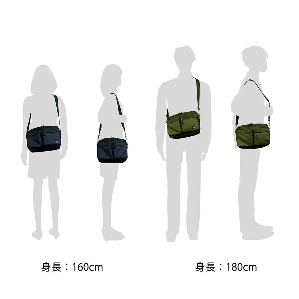 PORTER Shoulder Bag S Black (PORTER) [FORCE] 1.