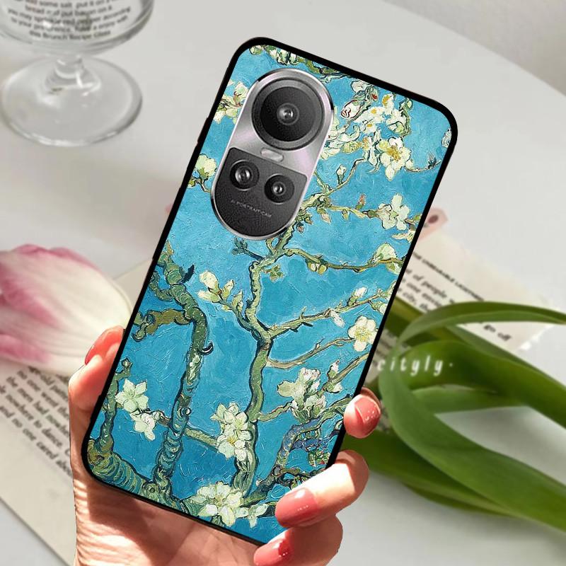 Чехол для Oppo Reno 10 5G CPH2531 Reno10 Ударопрочный Мягкий ТПУ Силиконовый Чехол для Телефона Для Oppo Reno 10 Pro 5G CPH2525 Funda Мультяшный