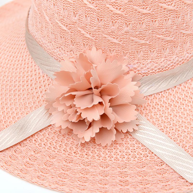 Новая летняя женская соломенная шляпа, пляжная шляпа, уличная солнцезащитная шляпа с защитой от ультрафиолета, защита от солнца и солнцезащитный козырек