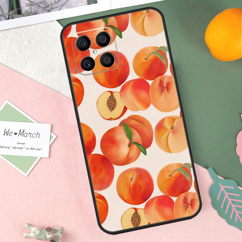 Розовые персики Эстетичный чехол для Honor 200 Lite 50 70 90 X9b X9a X8b X8a X8 X9 X9c Honor Magic 7 Pro 5 6 Lite Чехол