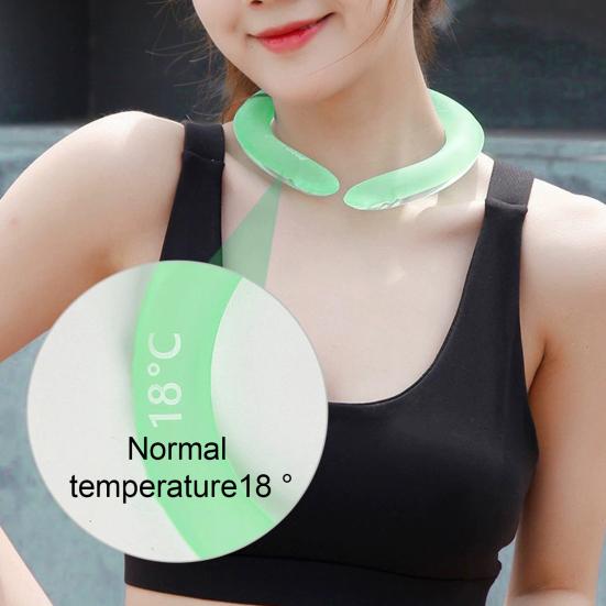 Портативный многоразовый охлаждающий бандаж для шеи, носимый охладитель для шеи, охлаждающие бандажи для шеи со льдом, мгновенный