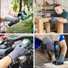 MicroFoam Coated Safety Work Gloves Nitrile Dots Grip Seamless Knit Security Gloves for Men Women Gardening Industrial Assembly
