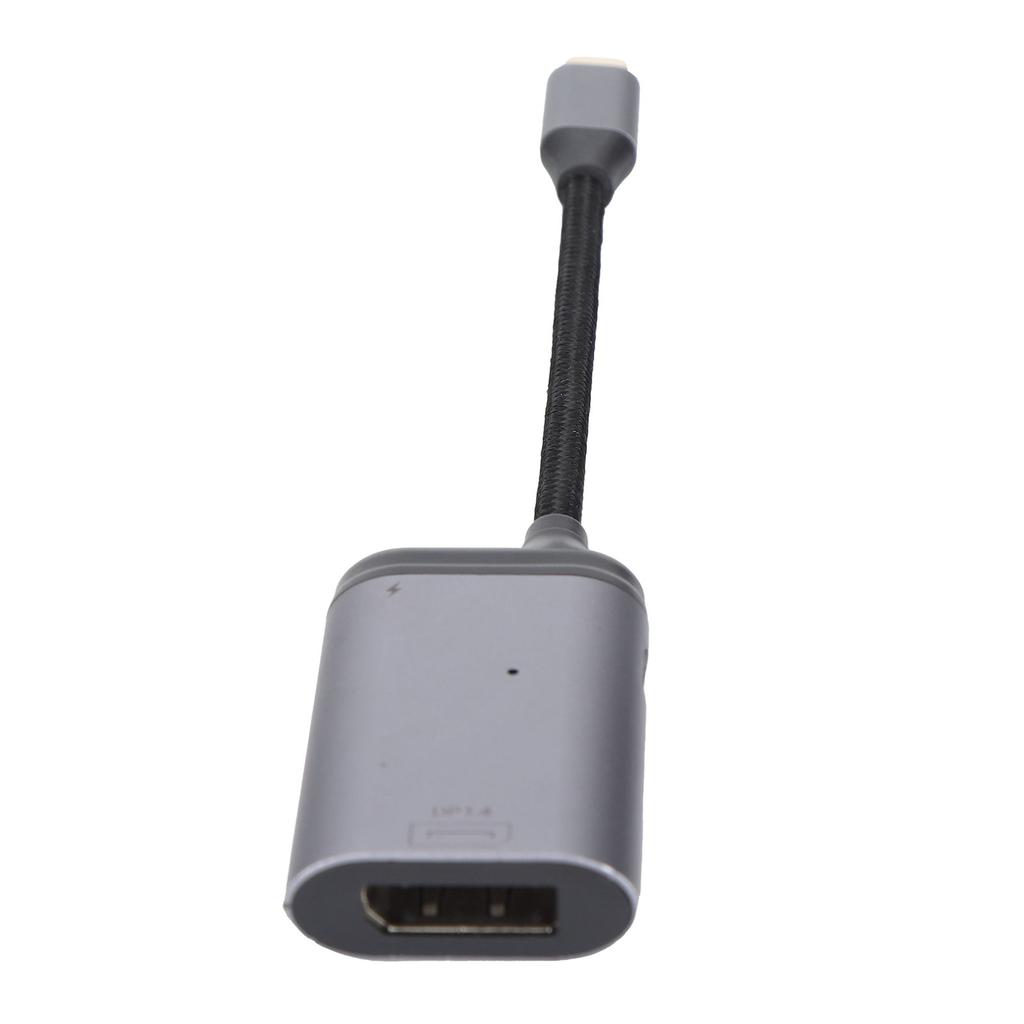 Адаптер Type-C на DP, Type-C Male на большой DP, PD, USB, Короткий кабель, 3 в 1, Адаптер-конвертер