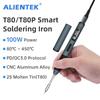 T80/T80P Adjustable Soldering Iron 100W Temperature Fast Heat Portable Electric Digital Welding Station Kit C245 C210