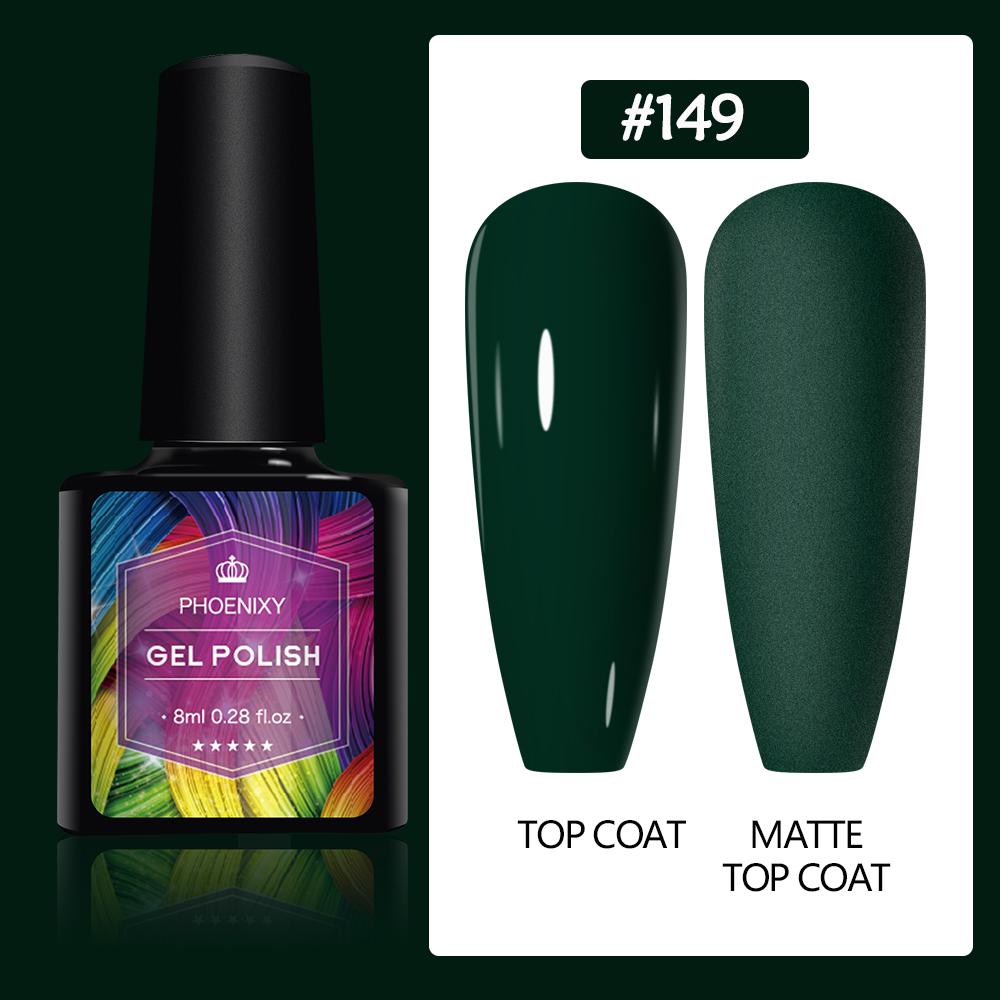 PHOENIXY 82 шт., 8 мл гель-лак для ногтей, УФ-гель для ногтей, стартовый набор, замачиваемый гель-лак, гель-лак для ногтей, дизайн ногтей, маникюр, салон «сделай сам», дома