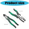 Многофункциональные стальные плоскогубцы 8,5 дюймов эксцентриковый кусачки ручной инструмент для бытового ремонта и промышленного применения