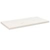 VidaXL Table Top White 80x40x2.5 Cm Solid Pine Wood 824401