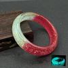 Светоизлучающий браслет-манжета из смолы, меняющий цвет от температуры, с блестящей фольгой. Для повседневной носки, вечеринок, подарок для женщин.