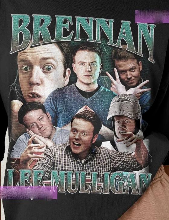 Винтажная футболка Brennan Lee Mulligan Унисекс Подарок для любителя кино Футболка Унисекс