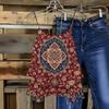 Женский strapless топ-труба с цветочным принтом, без рукавов, двухслойный