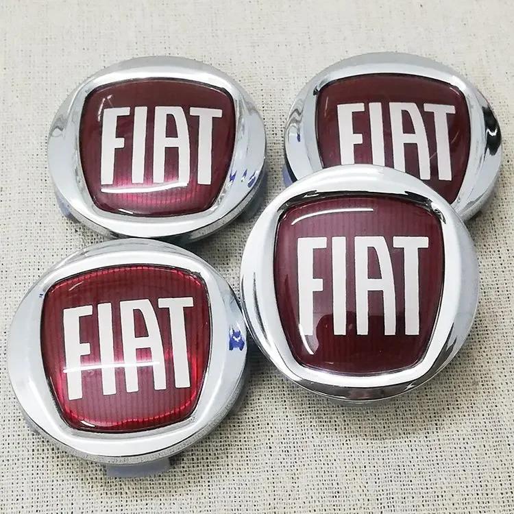 4 шт. Автомобильный значок Колпачок ступицы колеса Автоаксессуары Для FIAT 500 Ducato Panda Grande Punto Tipo Abarth Pulse Strada 600 500L