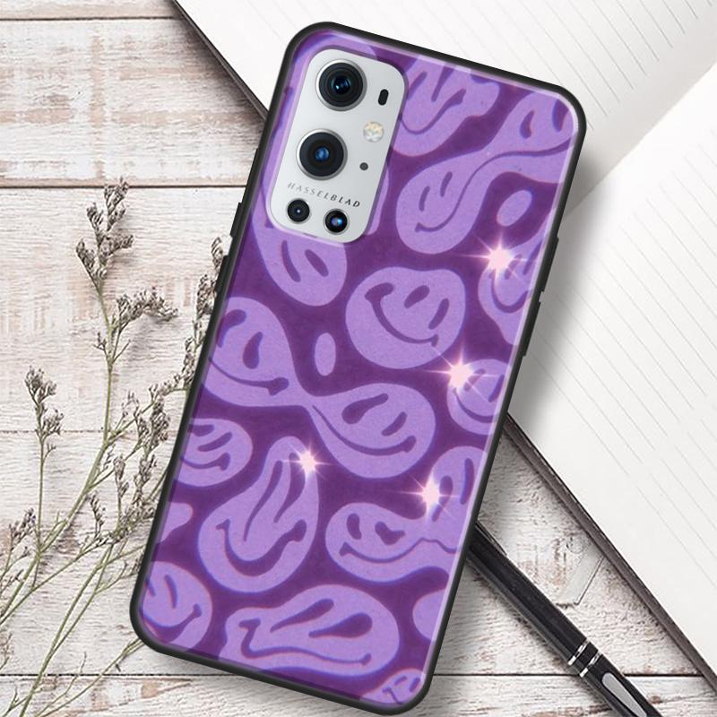 Purple aesthetic For Realme 10 11 Pro Plus GT Neo 5 2T C55 C35 C33 C31 C30 C21Y OnePlus Nord 3 CE 2 Lite Case