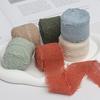 4 см*4,5 м упаковочные ленты многоцелевая коробка ручная работа льняной декоративный хлопок украшение букет DIY подарочная упаковка аксессуары