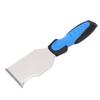 Multi Function Putty Cutter Stainless Steel Blade Rubber Handle Portable Paint Scraper Metal