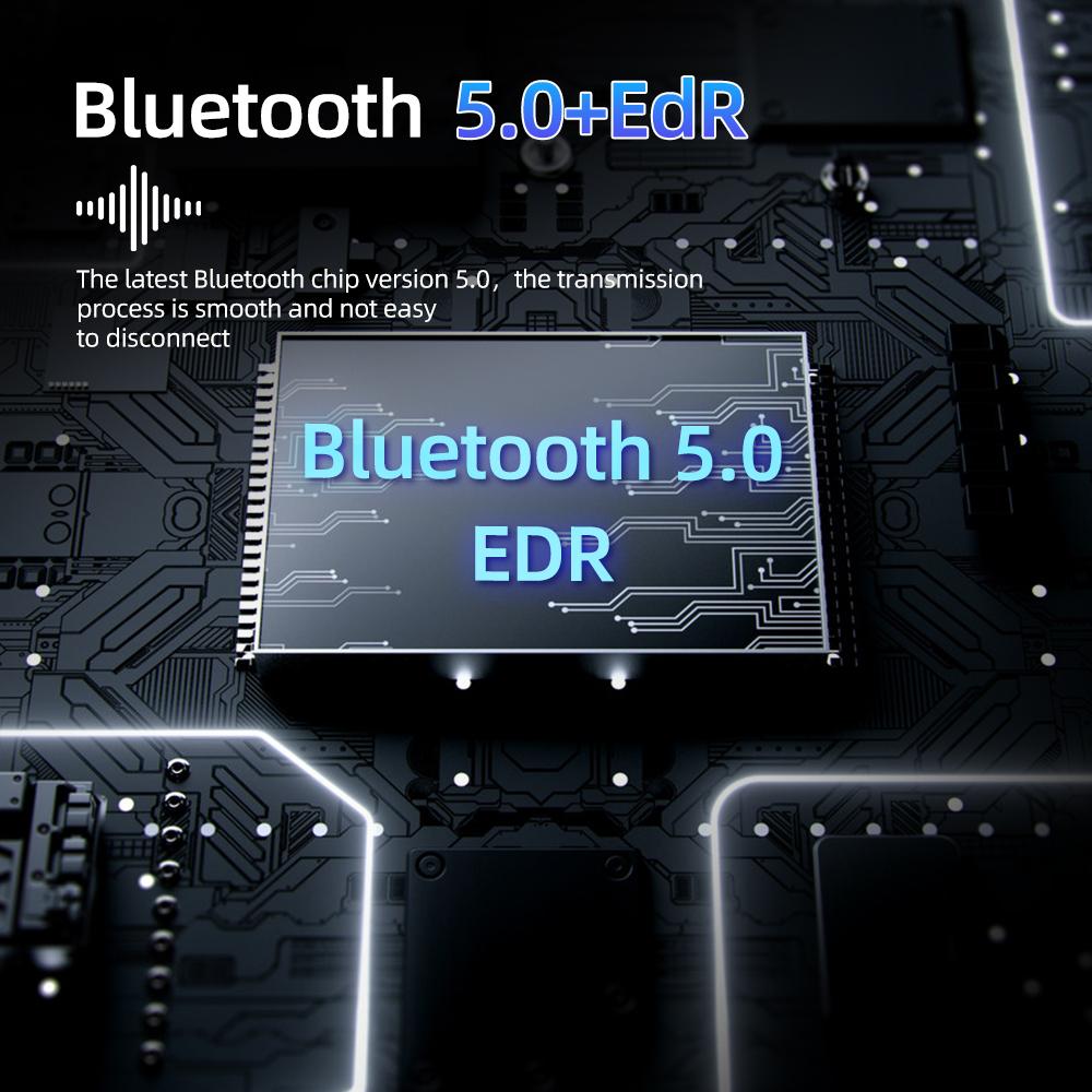Kebidumei Мотошлем Гарнитура Bluetooth 5.0 Динамик Ультратонкие мотоциклетные наушники BT 5.0 Беспроводные наушники для катания на лыжах Громкая связь Вызов Воспроизведение музыки