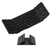 Foldable Bluetooth Keyboard with Numeric Keypad Full Size Wireless Folding Keyboard Rechargeable Portable Travel Keyboard