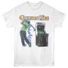 Golden Tee - Гольфист и шкаф - Американская классика - Белый сплошной Короткий рукав