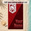 Beach TowelIpswich Town Custom Name Text Personalized Soft Towel for Beach Pool Indoor Home Decor Gift