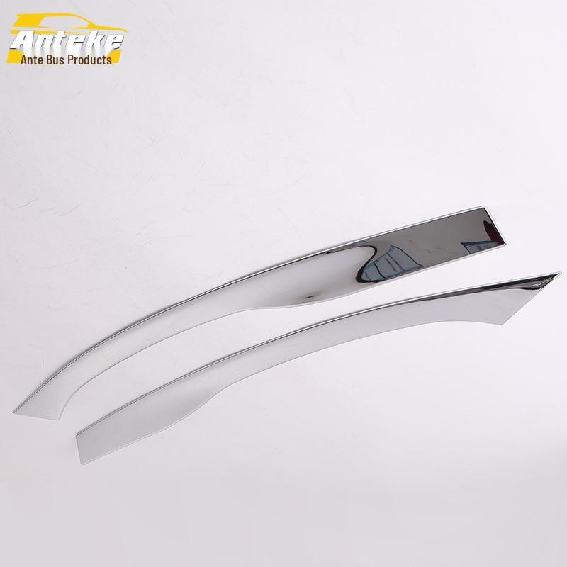 Compatible Front Headlight Eyebrow & Fog Light Decoration Strip for 15 Highlander Models
