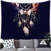 Feather Tapestry Wall Hanging Dream Catcher Wildlife Tapestry Living Room Bedroom Decoration Background