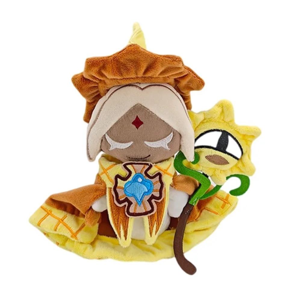 25см Тень Молочное Печенье Плюшевое Cookie Run Kingdom Плюшевые Игрушки Статуя Коллекция Украшение Комнаты Детская Игрушка Подарки Друзьям на День Рождения