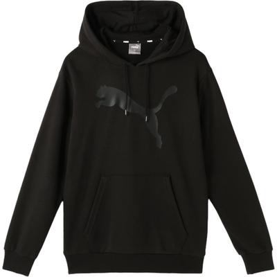 Puma Повседневная толстовка с капюшоном в минималистском стиле с принтом, мужская толстовка черного цвета 686060-01